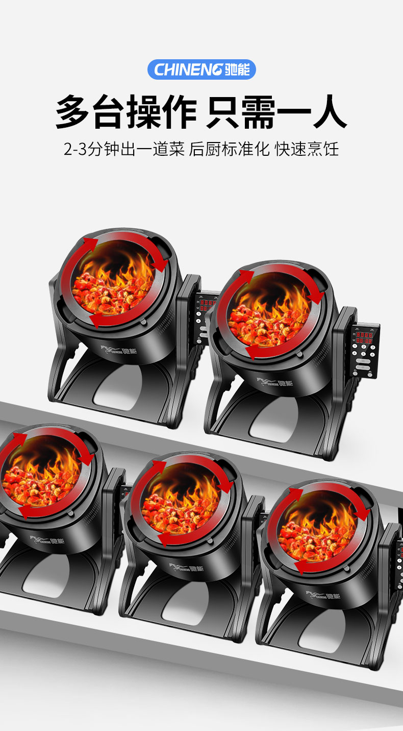 AG庄闲小型炒菜机2